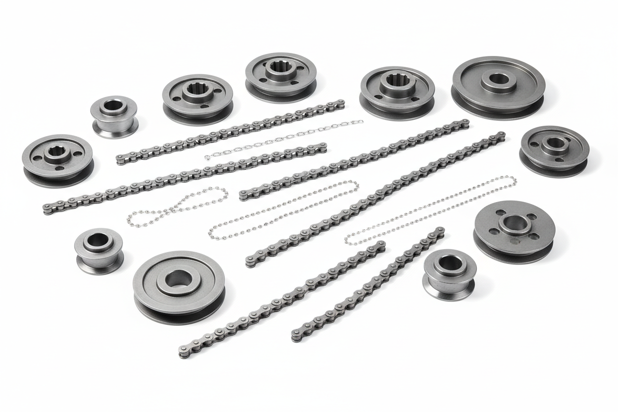 Componenti meccanici e montante