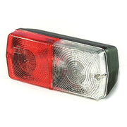 Fanale posteriore rosso/bianco