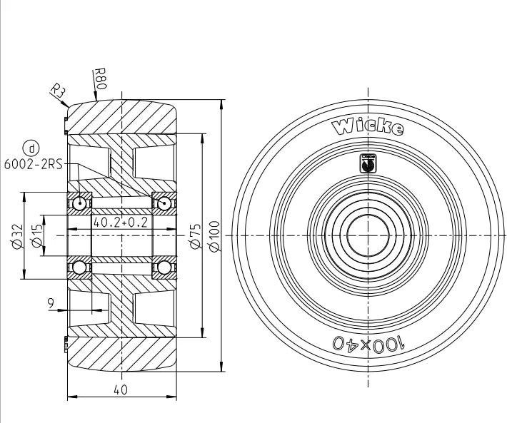 Ruota Pivot per Transpallet Plurimarche