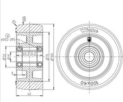 Ruota Pivot per Transpallet Plurimarche
